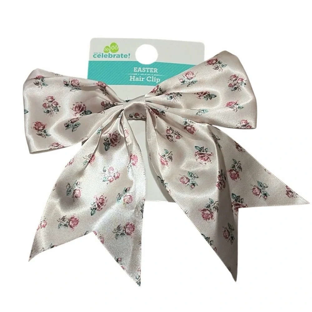Way To Celebrate Easter Floral Bow